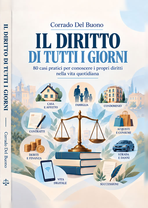 Copertina del libro IL DIRITTO DI TUTTI I GIORNI
